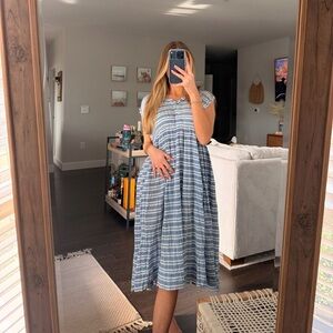 Free People Beach Flowy Striped Dress